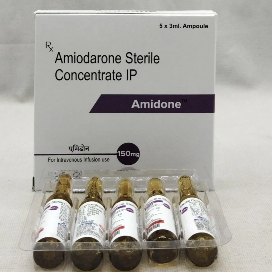 Amiodarone HCl Injection 50 mg/ml Supplier & Exporter from India – Cordium Pharmaceuticals Pvt Ltd