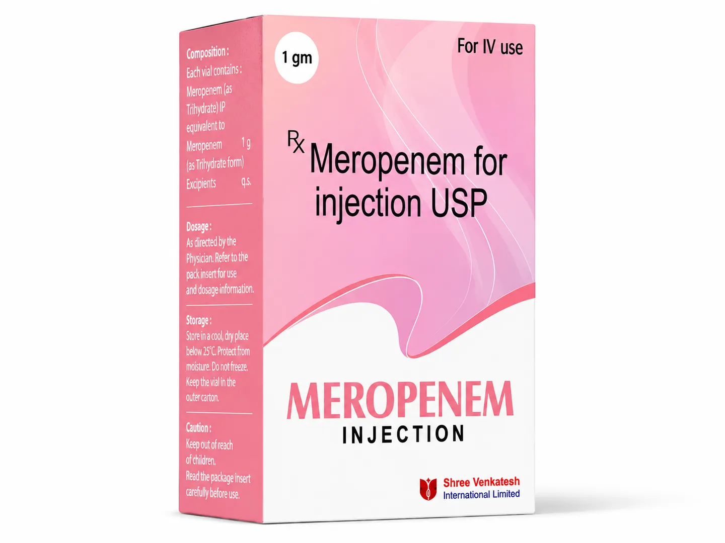 Meropenem 1g Injection Exporter from India to USA, UK, Australia, Singapore, Thailand, and Jamaica | Premium Carbapenem Antibiotic Supplier | Ernest Impex Global Medicine Logistics image 1