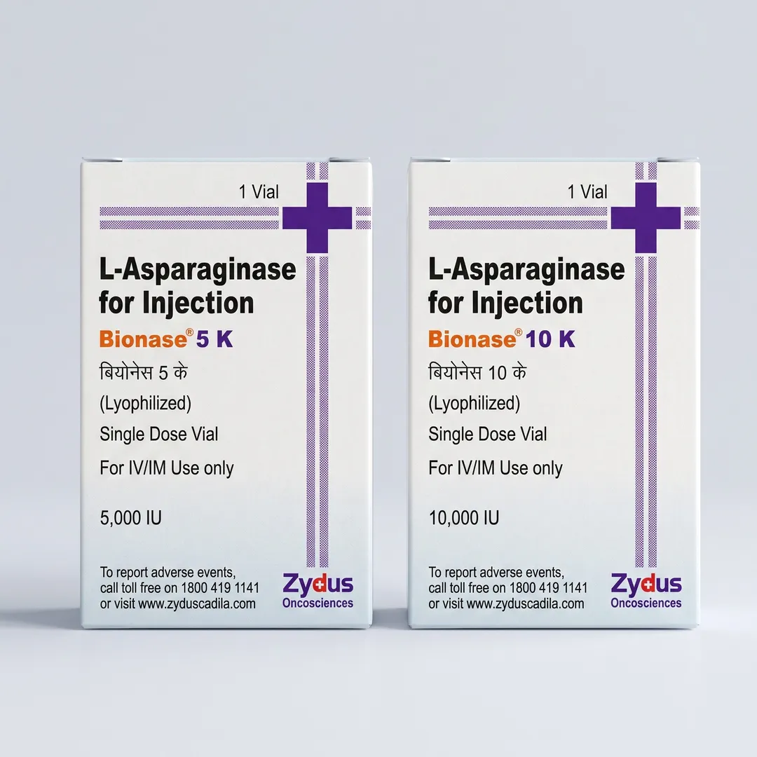 L-Asparaginase Injections 5000 IU/10000 IU Export from India to USA, UK, UAE & South Africa
