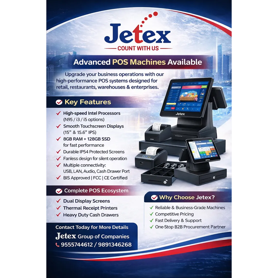Upgrade Your Business with Advanced POS Machines β Jetex Group