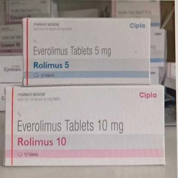 Rolimus 5mg / 10mg (Everolimus Tablets) – Global Export by Cordium Pharmaceuticals Pvt. Ltd.