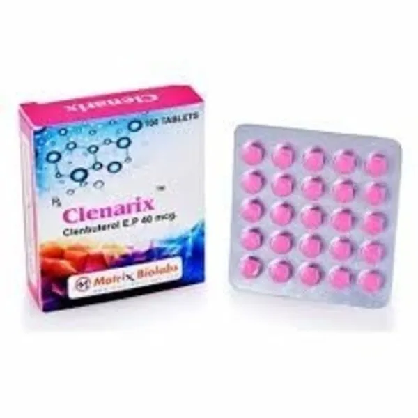 Clenarix (Clenbuterol E.P. 40 mcg) Tablets β Global Export by Cordium Pharma