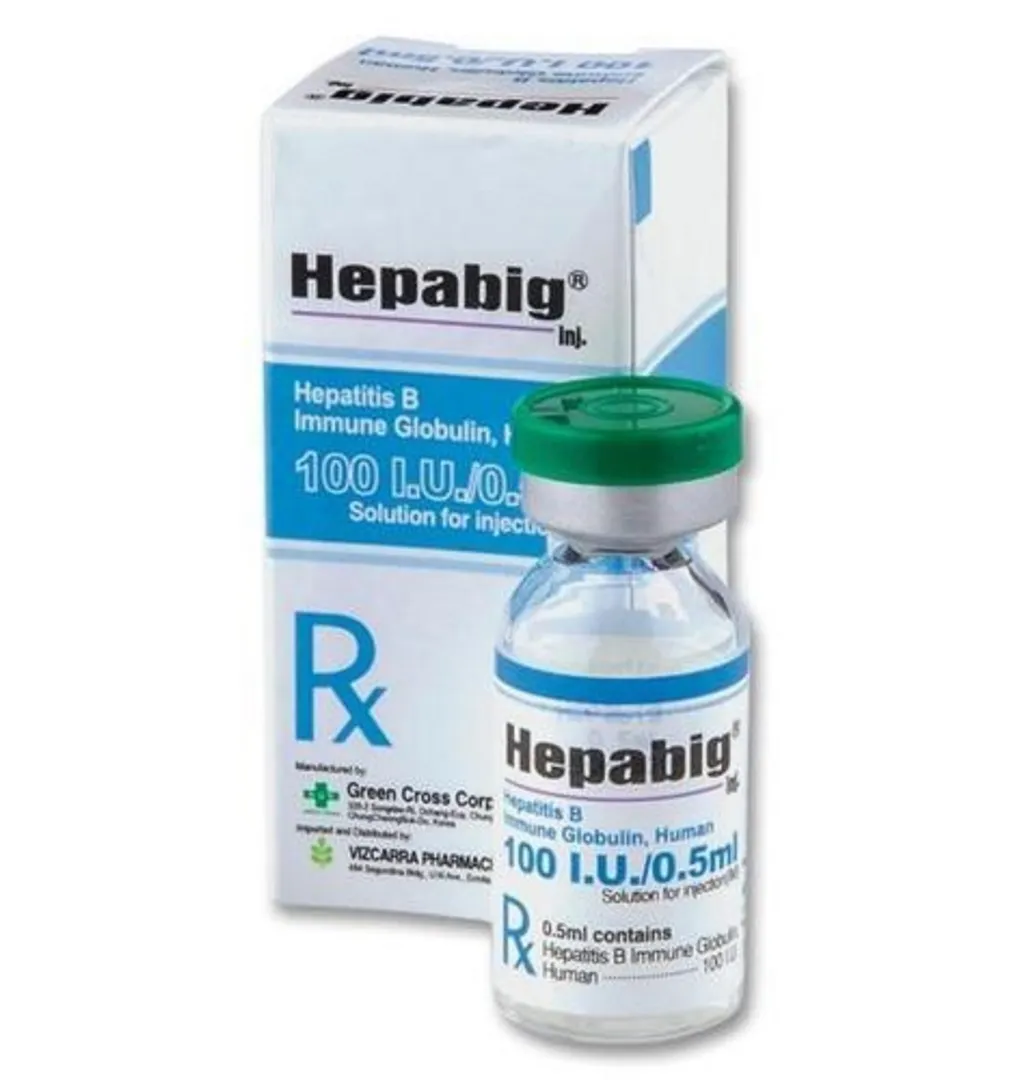 Hepabig 100 IU (Human Hepatitis B Immunoglobulin) Inection image 1