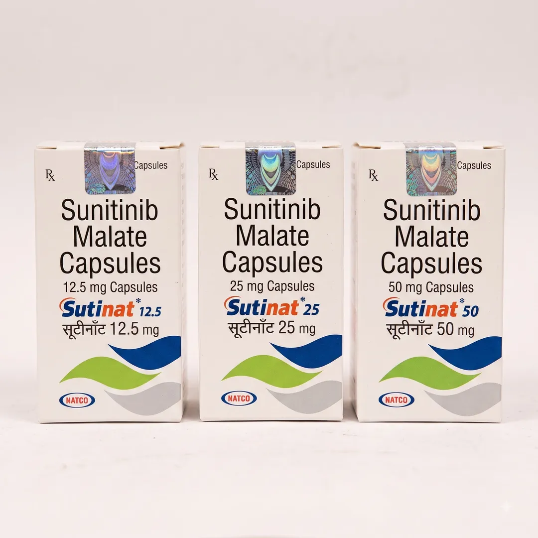 Sutinat Capsules 12.5MG/25MG/50MG Supplier, Distributor & Exporter from India to UAE