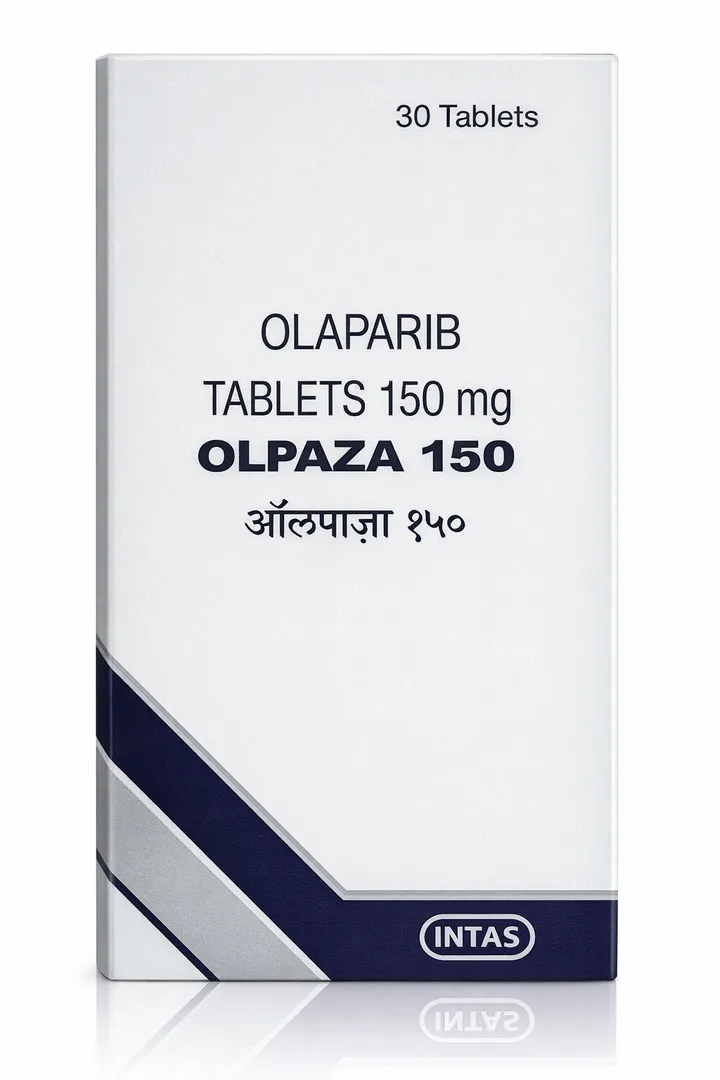 Olpaza 150mg Tablet Exporter from India | Bulk Olaparib Supply to Washington, London, Bangkok, Canberra, Singapore, & Kingston | Ernest Impex image 1