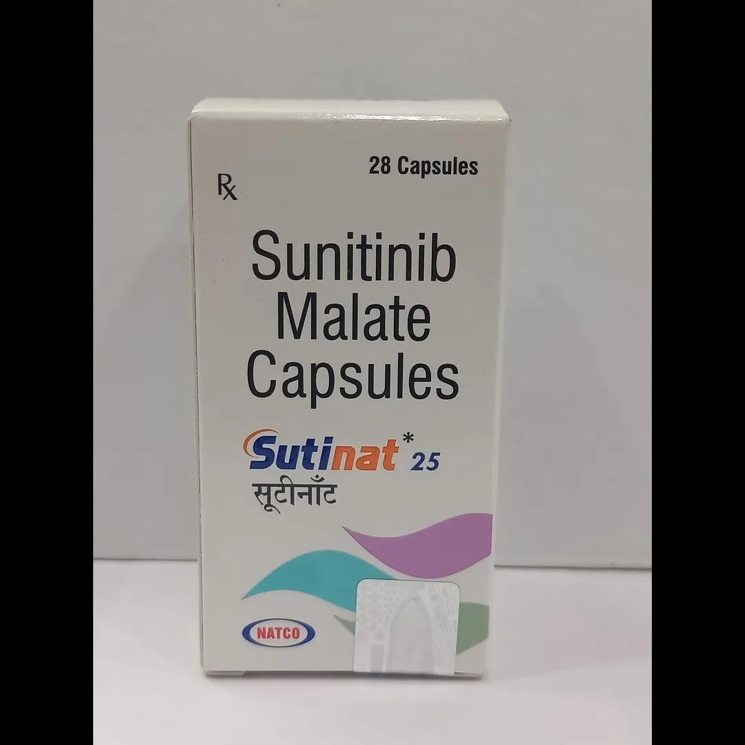 Sunitinib Malate Capsules 25 mg – Latest Global Supply from India | Cordium Pharmaceuticals Pvt Ltd