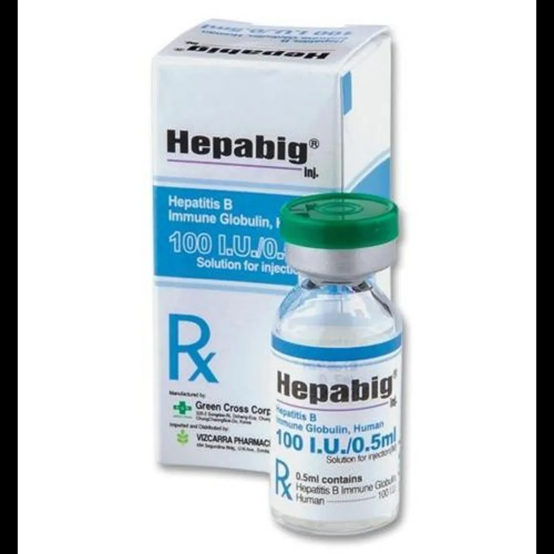 Hepabig 100 IU Injection International Supply: India to South Africa