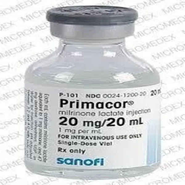 Milrinone Lactate Injection 20 mg/10 ml Exporter from India | Heart Failure Treatment
