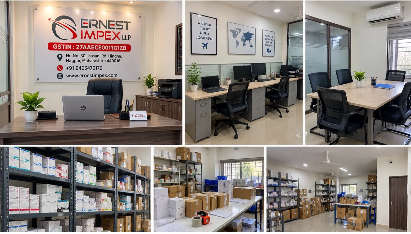 Pharmaceutical Exporter from India | Ernest Impex