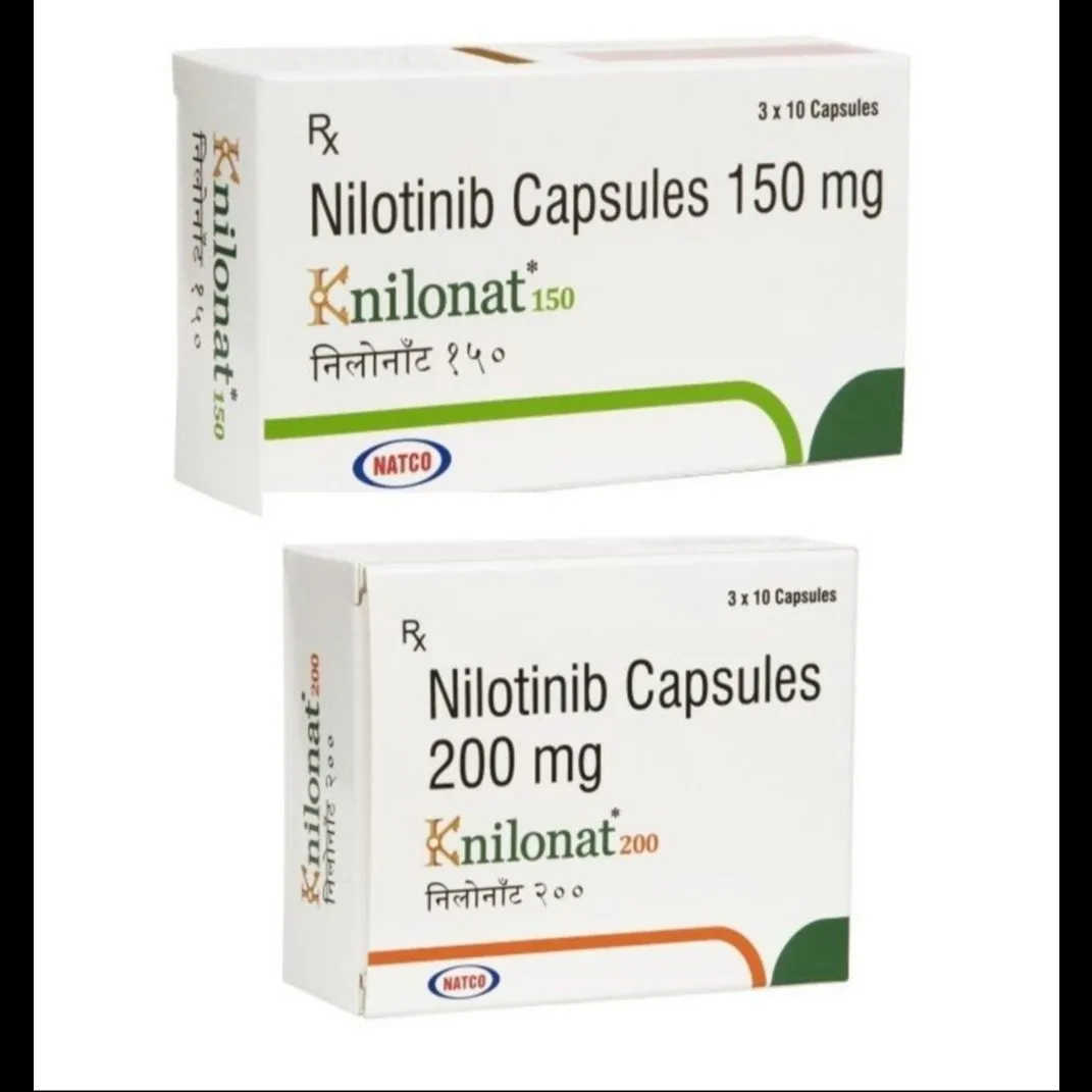 Nilotinib Capsules 150 mg & 200 mg Exporter from India | Trusted Oncology Medicine Supplier