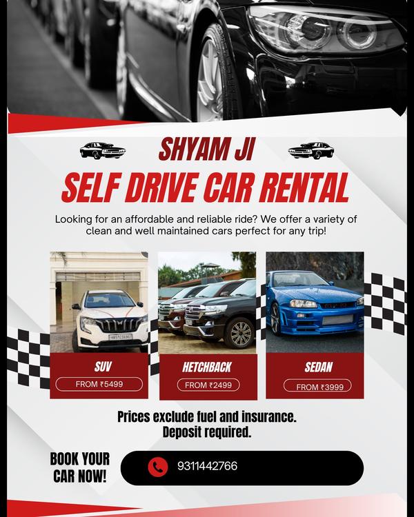 best self drive car gurugram
