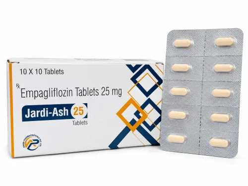 Jardi Ash 25mg Tablet | Pharmaceutical Supply in Australia product image