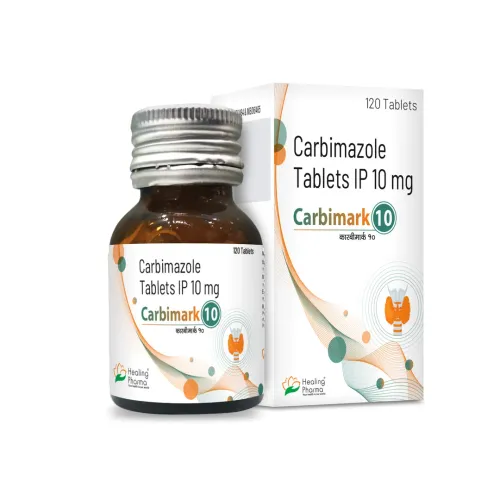 Carbimark 10 mg Tablets | Carbimazole Medicine Supplier product image
