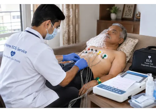 home ecg testing services pune