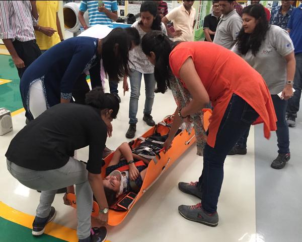 rigid rail fall protection sys