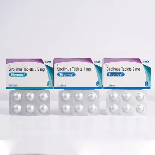 Sirolimus Tablets 0.5mg, 1mg & 2mg – Exporter & Supplier from India | Cordium Pharmaceuticals Pvt Lt product image