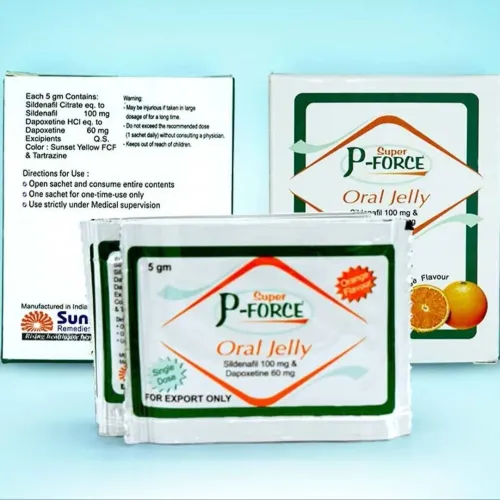 Super P Force Oral Jelly: Product Description, Uses, Benefits, Side Effects and FAQs product image