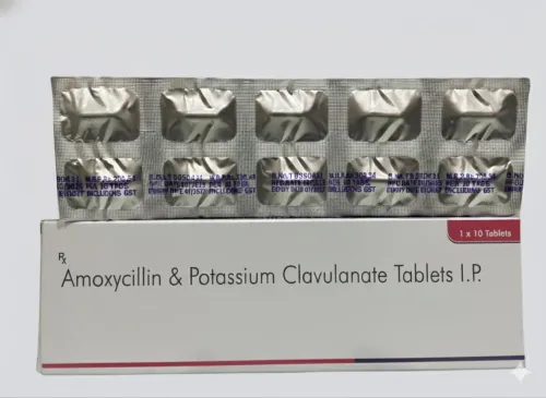 Amoxicillin and clavulanate Tablet  product image