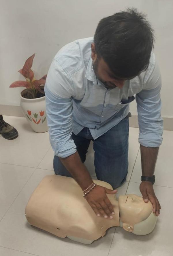 first aid cpr training as per 