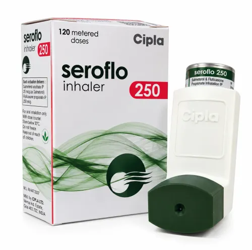 Fluticasone + Salmeterol |Seroflo 250 Inhaler product image
