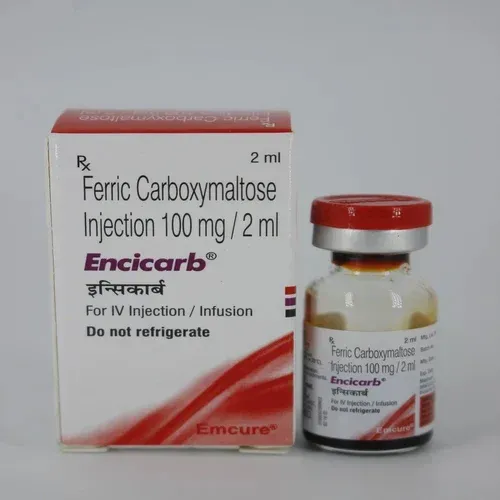 Encicarb 100 mg (Elemental Iron) Injection Exporter from India – Fast Delivery to USA, UK & Singapore product image