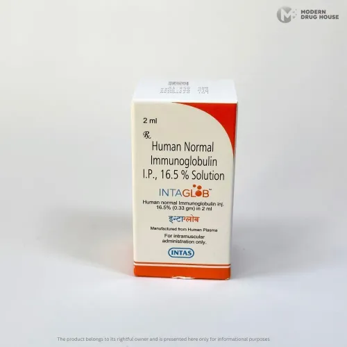 Intaglob 16.5% Injection (Human Normal Immunoglobulin) – Product Information  product image