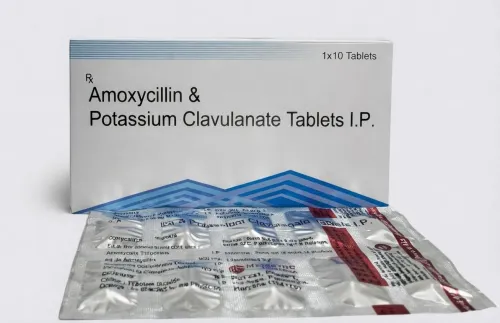 Amoxycillin + Potassium Clavulanate Tablet  product image