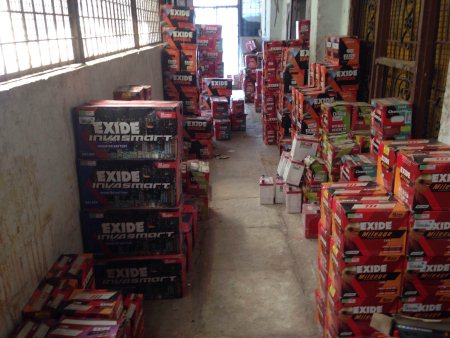exide battery stockist