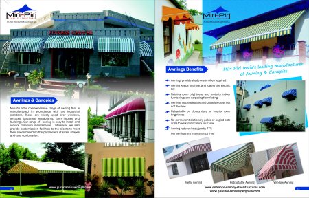 We are New Delhi based leading Manufacturer, Supplier, Trader and Service Provider of excellent quality in India of Tensile Fabric Membrane Structure, Tensile Car Parking Structure, Tensile Roofing Structures, Space Frame Structure, Walkway Structure, Prefabricated Structures, Skylight Structure, Exhibition Hanger Structures, Cantilever Structure, A.C.P. Cladding Structures, Fabric Structures, Tensile Structures, Retractable Roofing Structures, Canopies, Garden Umbrellas, Window Awnings, Tents, Residential Canopies, Garden Umbrellas, Tensile Umbrella, Gazebos, Tensile Structures, Industrial Tents, Architectural Structures, Wooden and Metal Pergolas, Retractable Awnings, Window Awnings, Fixed Awnings, Drop Arm Awnings etc. We have in-house an enormous variety of Fabric Structure in unique style patterns, designs, sizes and color combinations which gives the customers a huge variety of range to choose from.We are an ISO 9001-2008 certified company which is known for its best priced qualitative range of products.