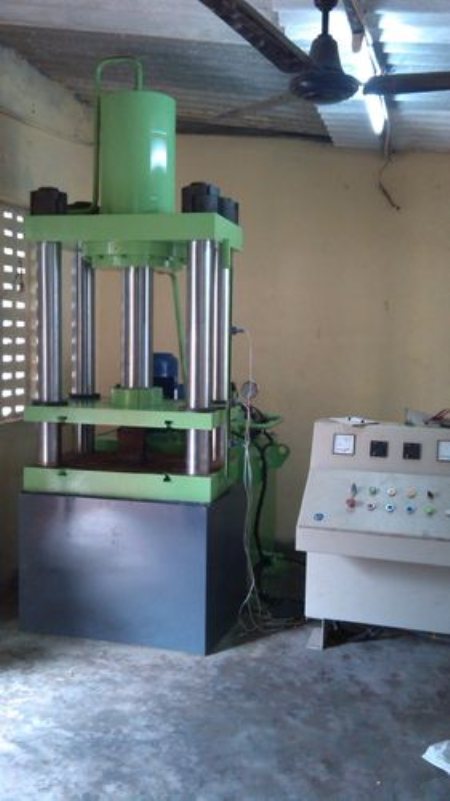 Hydraulic Press
Hydraulic Presses
Range: Bench Press, H-Frame Press, Pillar Type Press, C-Type Press.
Capacity: 1T to 500T
We design our presses with a high-speed approach and slow-speed squeeze capabilities. They are available with optional press equipment, including indexing table for assembly operations, automatic load/unload handling equipment, pneumatic feeders and conveyors for dedicated production lines. Also available are in-process inspection and gauging equipment, heated platens, automatic reversal at preset pressures, straightening equipment, special tooling, and foot control.