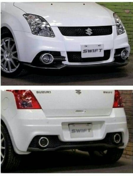 Now make ur old swift look new..we have the original hikari complete body kit with dual exhaust available at motominds. .
