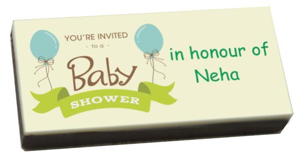 Baby showers are happy occasions when you share the joy of parenthood with your loved ones. Baby shower invitations can be unique and innovative in the form of printed chocolates. Send this unique baby shower gifts to your loved ones that will surely surprise them. Our chocolates are made from quality ingredients with the prints done in edible ink. We can print a cute baby theme image or a simple thank you on the chocolates for your guests.
https://www.chococraft.in/pages/baby-shower-invitation-gifts-printed-bars