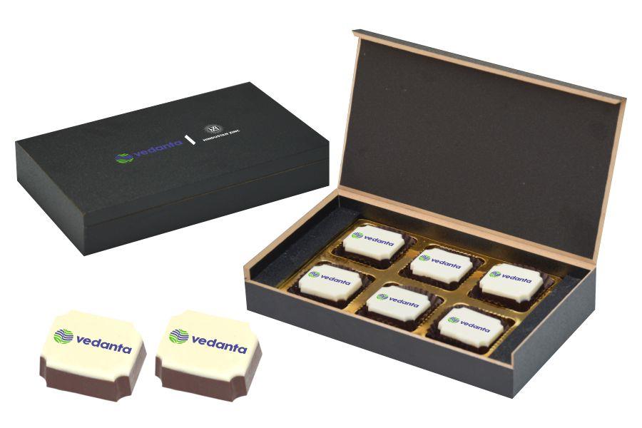 Send out innovative gifts this festive season to all your business associates and clients. Selecting a corporate gift can be an uphill task; however we have the perfect option for you. Chocolates make for an interesting corporate gift option. This festive season give an innovative and unique corporate gift with our printed chocolates. Send a box full of our delicious chocolates that will be the best corporate gift. The chocolates are custom made with completely edible prints.
https://www.chococraft.in/pages/corporate-gifts