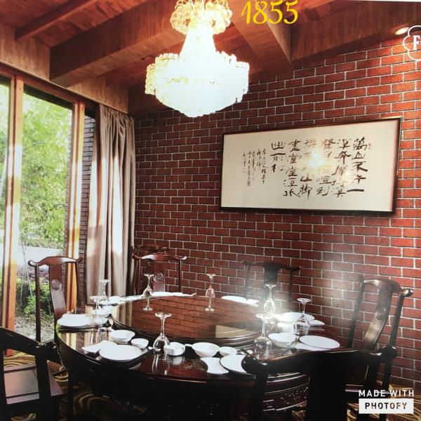 Red Brick Imported Wall Paradise Wallpaper In New Delhi Fortune Wallpaper In India The Red Brick 1855 Vinyl Imported Adds A