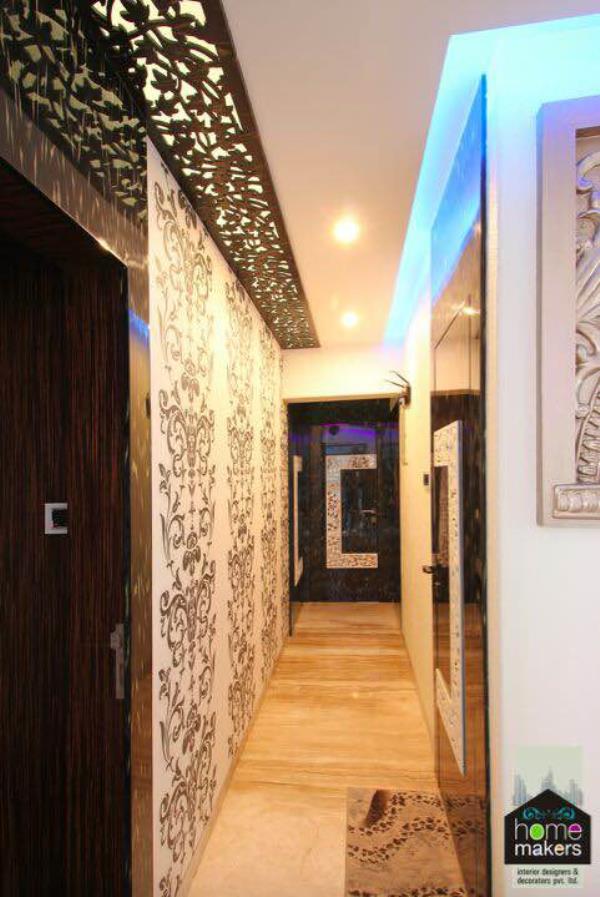 designer passage using designer products completely decorated by