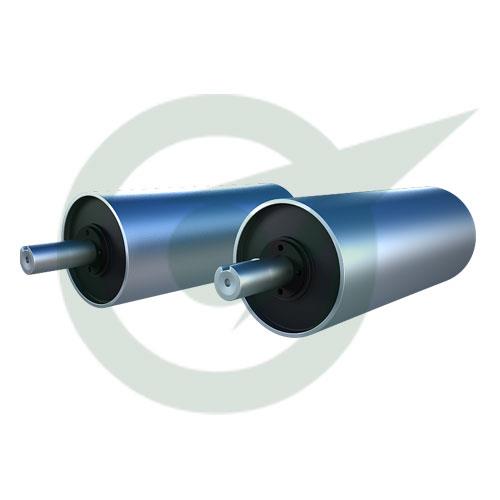 The Magnetic Tail Pulley is similar in function to magnetic pulley but for the only exception is that they are present at the tail end of the belt conveyor and proceed with ferrous separation. The Magnetic Tail Pulley most often uses permanent magnet when specific occasion arises electro magnets may be used.