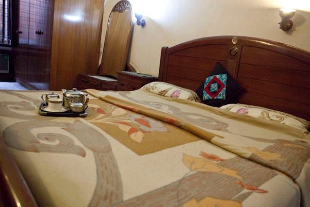 This place is uniqued with peace & joy. Keeping cleanliness as a major aspect I make sure that is the first thing which is covered.
A suite (two big rooms) having separate entrance with attached garden, A master bedroom providing all the basic facilities like Internet accessibility, breakfast (only Veg) complementary and other meals (only Veg) on request and cleaning services available.