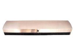 AIN”We are into manufacturing and supplying of high quality Vertical Air Curtain which are provided to the customers at very reasonable rates and within the specified time frame. The raw material utilized in the manufacturing process is procured from the most reliable vendors of the industry. Every product is quality tested on varied parameters before delivery to the customers and is widely appreciated by customers all across the globe. Jet India'Air Curtains' is launching a new vertical air curtain with exceptionally low noise levels. The vertical air curtain has been designed to be very quiet during operation making it ideal for use in public buildings like banks, offices, hotels and restaurants.The vertical air curtain is a 2.5m high, vertically mounted air curtain that is situated at the side of an entrance. A single vertical air curtain can protect a doorway up to 3m wide or two can be used to protect an entrance up to 6m wide by installing one at each side. The air curtain will prevent cold air entering a heated environment or warm air entering an air conditioned environment.Installing a vertical air curtain rather than the more usual horizontally suspended type costs around 50% less to install as it is quicker and doesn’t require special lifting equipment or brackets. Upright'Air Curtains' can also be used on doorways where horizontal suspension is difficult due to the height of the room or the architecture of the fascia, for instance on glass-fronted buildings.The has an attractive design with stylish inlet and outlet grilles. It comes in white RAL 9010 as standard but is available in stainless steel or any RAL colour on request. The air curtain is offered as an air only model, with standard electric heating to 24kW or a more powerful 36kW electrical model, and finally as a water heated model providing up to 41kW.Control is via a remote wall mounted controller that can be situated up to 50m away and is connected with RJ45 communication cable. The vertical air curtain can be controlled via thermostats, timers or door sensors and up to six units can be chained together for simultaneous operation. The system can also be regulated via a BMS.
