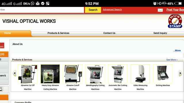 abrasive cutoff machine