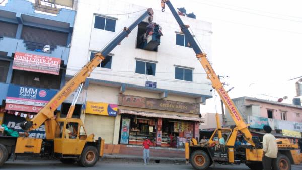 mr crane service railway proje