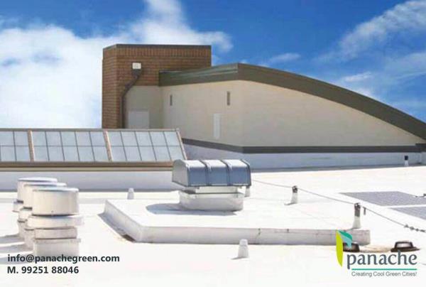 #Panachegreen offer the cool roofing services in India,
A cool roof can benefit a building and its occupants by:
1. #Reducing #energy #bills by decreasing air conditioning needs.
2. Improving indoor comfort for spaces that are not air conditioned.
3. Decreasing roof temperature, which may extend #roofservice life.
We are located in Vadodara , Gujarat.
For Cool roof services and Cool roofs in Mumbai ,
Call us Today! 99251 88046 | Email : info@panachegreen.com