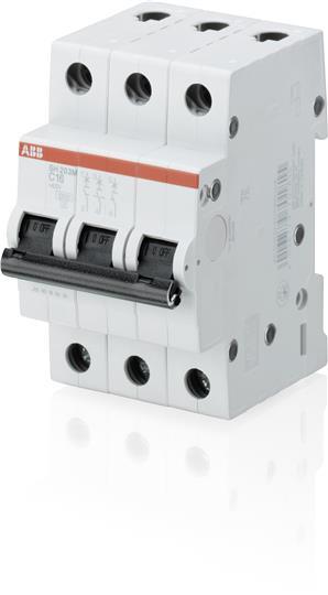 SH202M-C6-NM
2CDS172011R0064
Miniature Circuit Breaker - SH200M
SH202M-C 6 MiniCircuitBreaker