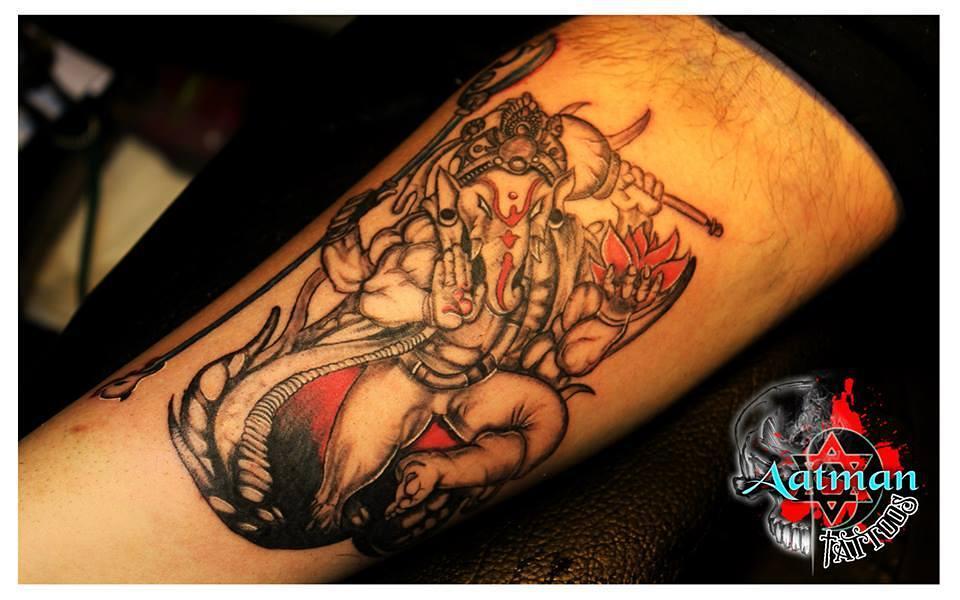 lord ganesha tattoo aatman tattoos in bangalore india lord ganesha tattoo aatman tattoos in bangalore india