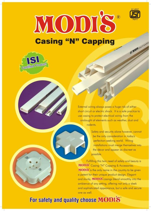 Modi's Pvc pipes, casing caping and accessori Shiyal Electricals