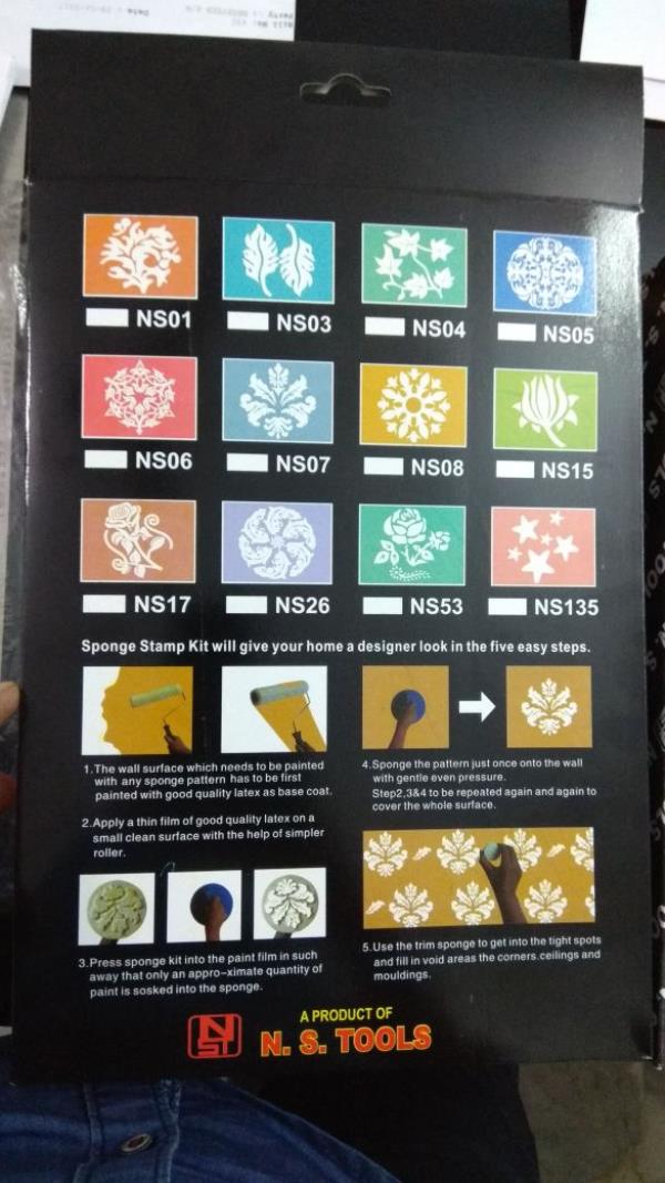 Nichiyo decorative paint sponge kit we have 1 Paint Rollers Manufacturer