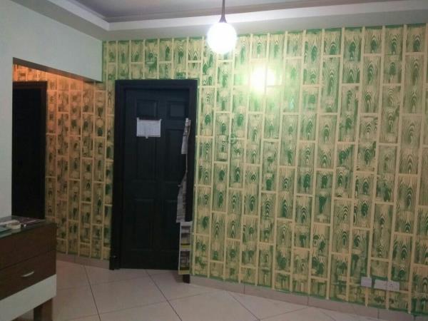 Bedroom texture painting by Sai interior from Whitefield
