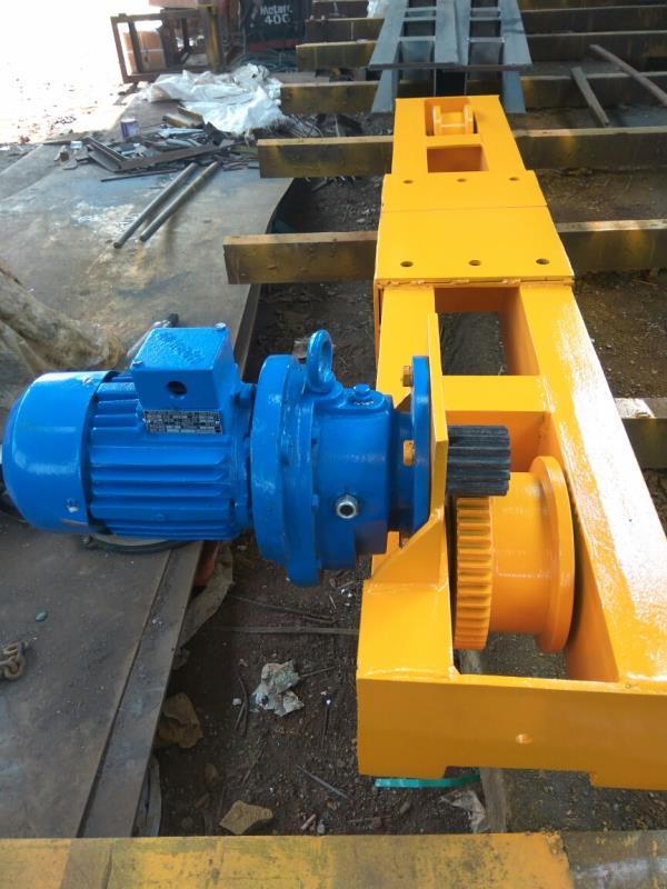 End carriage use for single girder eot crane capacity 1 ton to 5 ton.