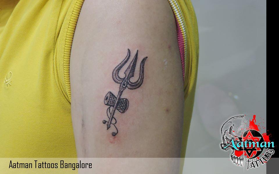 trishul best tattoo aatman tattoos in bangalore india trishul best tattoo aatman tattoos in bangalore india