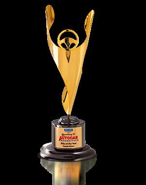 GIXXER HAS BEEN AWARDED  BIKE 