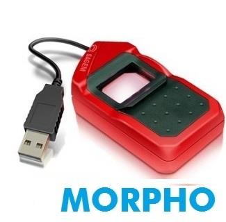 idemia morpho fingerprint scan